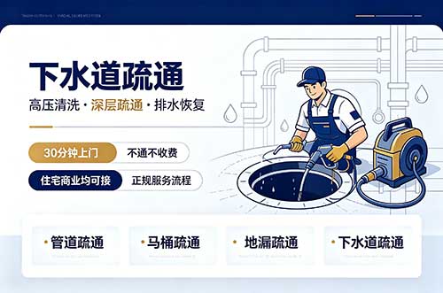 内江下水道疏通