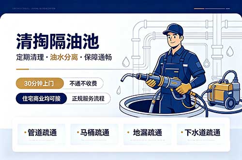 内江清掏隔油池